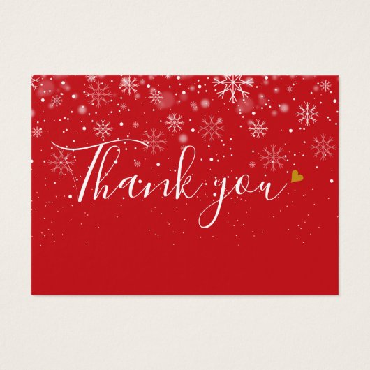 Élégant Merci de script de certificat cadeau d'ent (Devant)