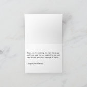 Élégant Merci des entreprises (Intérieur)