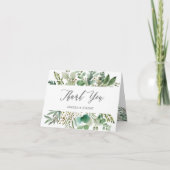 Élégant Merci Feuille Eucalyptus (Devant)