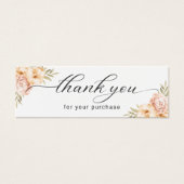 Élégant Merci Floral (Devant)