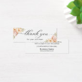 Élégant Merci Floral (Bureau)