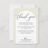 ELEGANT MERCI moderne arc ivoire noir (Devant)