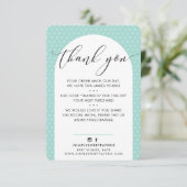 ÉLÉGANT MERCI moderne arch menthe noir (Debout devant)