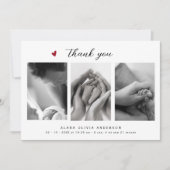 Élégant Merci photo Collage de photos (Devant)
