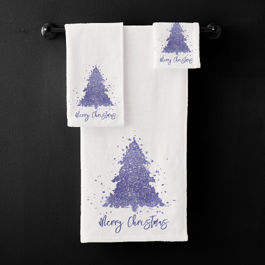 Elegant Merry Christmas | Charming Lavender Purple