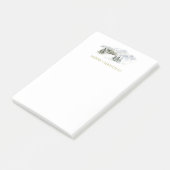 Elegant Merry kerst Post-it® Notes (Schuin)
