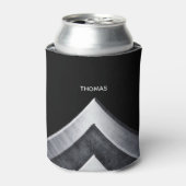 Elegant Metal Pattern Blikjeskoeler (Blikje Voorkant)