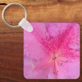 Elegant metalen vierkant sleutelhanger (Voorkant)