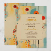 Elegant Midden-eeuws bloemig Vrijgezellenfeest Kaart (Voorkant / Achterkant)