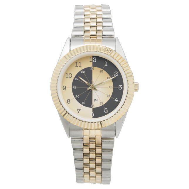 Elegant Military time Horloge (Voorkant)