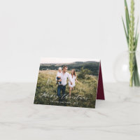 Elegant mini-kerstscript, bogundy Ho