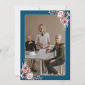 Élégant & Minialiste Photo Retraite Invitation du (Dos)