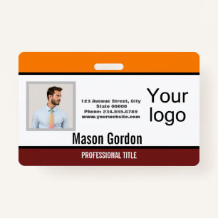 Elegant, minimaal badge