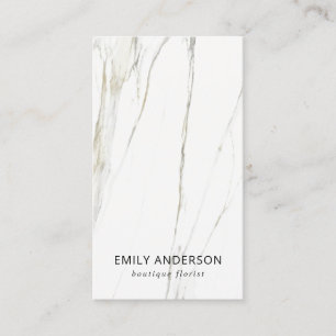 ELEGANT MINIMAAL CHIC MARBLE TEXTURE PROFESSIONAL VISITEKAARTJE
