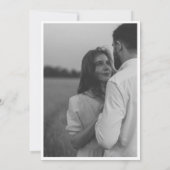 Elegant Minimal Bridal Shower Photo Invitation (Dos)