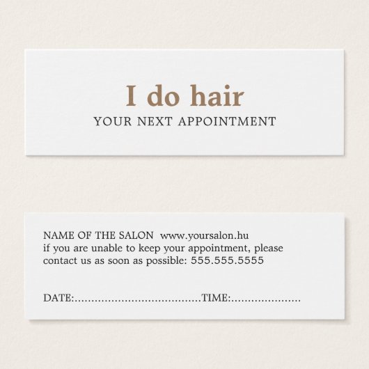 Elégant minimal noir blanc cheveux doré (Devant & derrière)