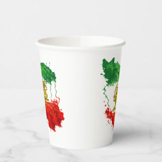 Elegant Minimal Party Paper Cups | Neutral Aesthet Papieren Bekers