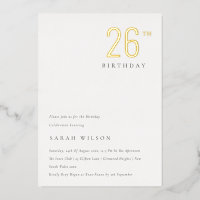 Elegant minimale goudolie elke dag van de leeftijd