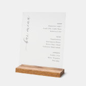 Elegant Minimalist Bar Menu (Angle)