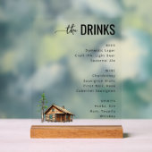 Elegant Minimalist Beverage Menu (Neutre)
