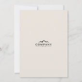 Elegant Minimalist corporate Event Invitation (Dos)