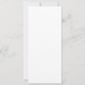 Elegant Minimalist Digital Wedding RSVP Kaart (Achterkant)