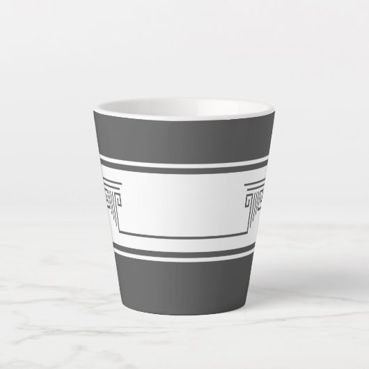 Elegant Minimalist Latte Mok (Voorkant)