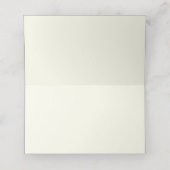 Elegant Minimalist Simple Red Bow (Binnenkant ongevouwen)