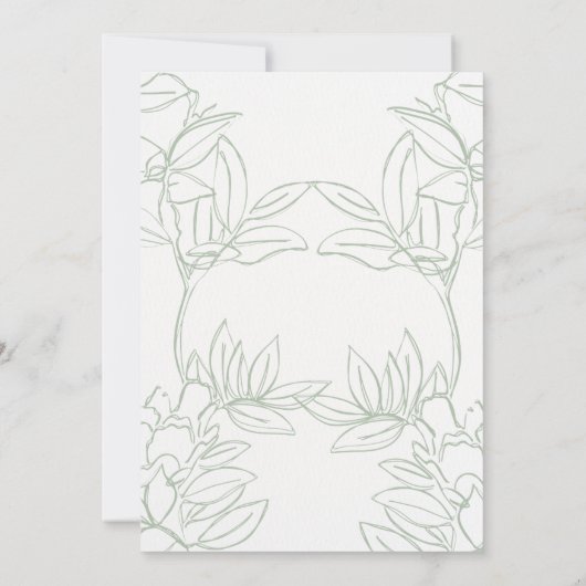 Elegant Minimalist Wedding Invitation (Dos)