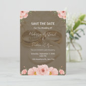 Elegant Minimalist Wedding Invitation (Debout devant)