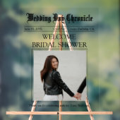 Élégant minimaliste 1 photo Fête des mariées de jo (Neutre)