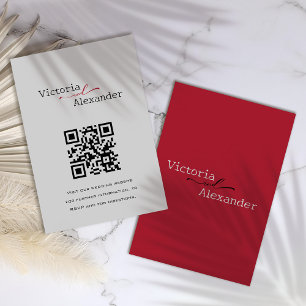 Élégant Minimaliste Avec Carte De Boîtier Accents 