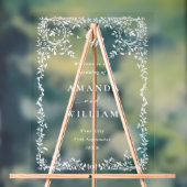 Elégant minimaliste bienvenue Mariage (Neutre)