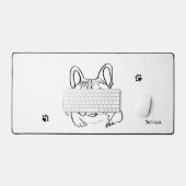 Élégant minimaliste Bulldog (Clavier et souris)