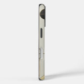 Elégant minimaliste coque iphone - Luxe géométriqu (Verso / Droite)