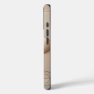 Elégant minimaliste coque iphone - Luxe géométriqu