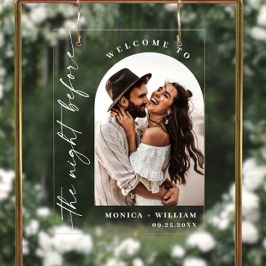 Élégant minimaliste de la répétition de bienvenue