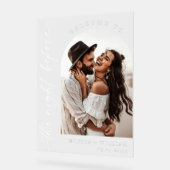 Élégant minimaliste de la répétition de bienvenue (Angle)