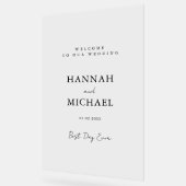 Élégant, minimaliste, Mariage (Angle)