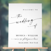 Élégant minimaliste Mariage d'accueil (Neutre)