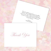 Élégant minimaliste Merci Mariage