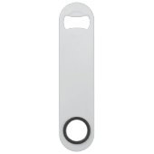 Elégant minimaliste moderne initiale sur gris (Dos)
