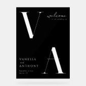 Élégant minimaliste moderne Mariage (Recto)