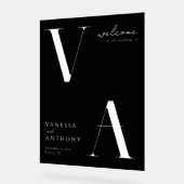 Élégant minimaliste moderne Mariage (Angle)