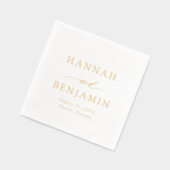Élégant minimaliste moderne simple Mariage chic (Gauche)