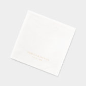 Élégant Minimaliste Or (Gauche)