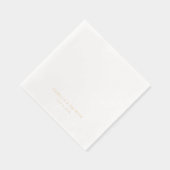 Élégant Minimaliste Or (Droite)