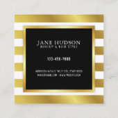 Élégant minimaliste simple Carte de visite modifia (Dos)