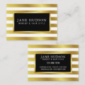 Élégant minimaliste simple Carte de visite modifia (Devant / Derrière)