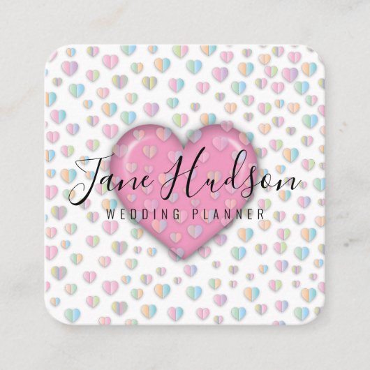 Élégant minimaliste simple Carte de visite modifia (Devant)